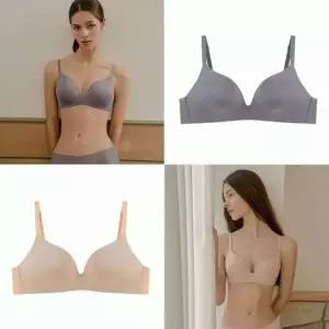 [비너스] 원하는 볼륨 연출 내장형 실리콘 노와이어 브라(D컵) VBR0981D_W