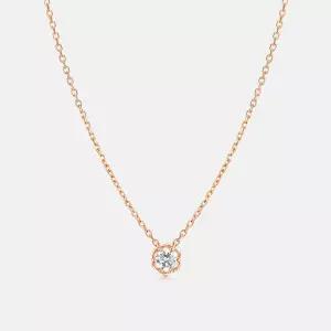 [롯데백화점]메트로시티 디아만테 다이아몬드 2부 14K 로즈 목걸이 A241DN1142R4A