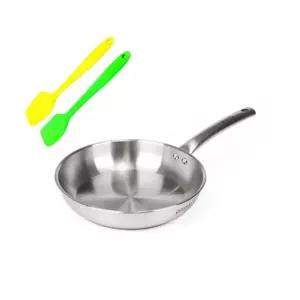 프리미오S 3중바닥 인덕션 후라이팬24CM 실리콘 조리기구2P)