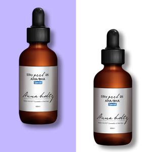 안나홀츠 강력필링제 실키필 25 아하바하 60ml 칙칙하고 나이든 피부를 위한 피부톤개선