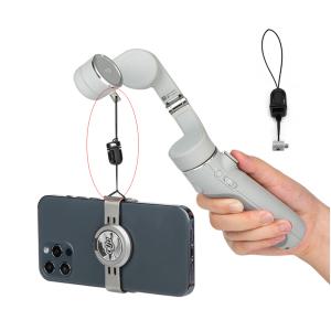 DJI OM 6 5 마그네틱 휴대폰 핸드폰 홀더 분실 방지 스트랩 로프 오즈모 모바일 4 SE 짐벌 낙하 끈 추락