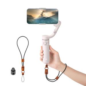 DJI OM 5손목 스트랩 가변 가죽 분실 방지 핸드 로프 OM4 SE 오즈모 모바일 포켓 2 ta 360 액세서리