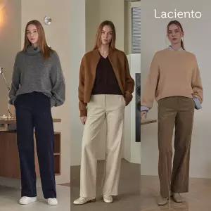 [론칭가 49900원] 라씨엔토 FW 코튼 스판 코듀로이 팬츠 1종