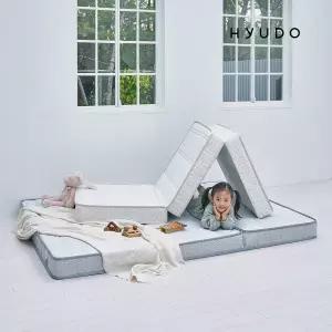 [3월 신학기 5% 단독이벤트]휴도 국내생산 편안한 제주 13cm 허리 라텍스 본넬 접이식 매트리스 토퍼 바닥매트리스 싱글(S)