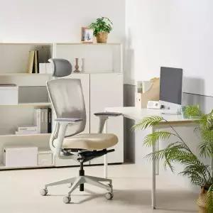 듀오백 브라보 프리미엄 BRP-200CW 메쉬 컴퓨터 책상 의자