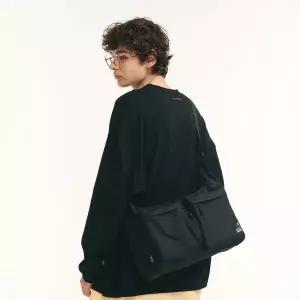 [캉골]레트로코어 스탠다드 스플릿 크로스백 3339 블랙