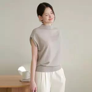 [르포엠]이태리 울100 모크넥 멀티 베스트