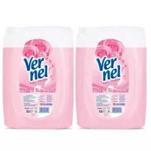 버넬 대용량 섬유유연제 매직 로즈 5L 2개