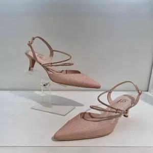 [에스콰이아][에스콰이아] 여성 보석 스트랩 세미정장 샌들 굽7cm PFEMST576 (P003533570)