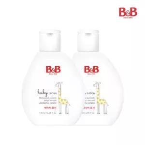 비앤비 베이비 로션 120ml 2개입