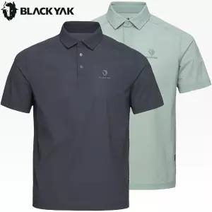 블랙야크 남성 아이스프레쉬A 카라 반팔티 1BYKTMU004 냉감 기능성 스판 폴로 여름 등산 티셔츠