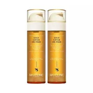 [맥스클리닉]  폼 클렌징 골드 캐비어 대용량 110g 2개