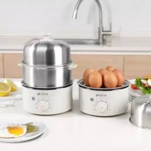 [키친아트]계란찜기/올스텐/가정용/반숙/완숙 KA-8125C2