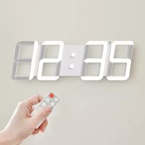 [무아스] 시그니처 폰트 블루투스 LED 벽시계 인테리어 거실시계