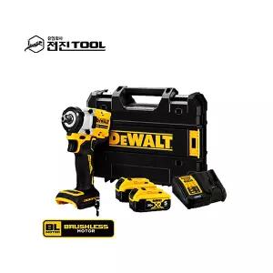 디월트 DCF922P2 충전 임팩트 렌치 세트 (20V 5.0Ah)