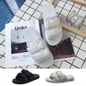 [하프클럽/셀러허브_여성트랜드패션]실내화 찍찍이 남녀 하얀색 스트랩 커