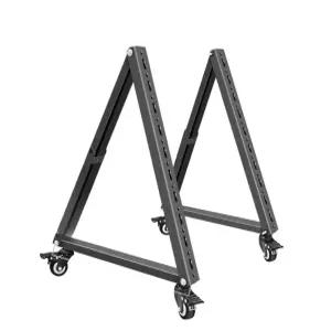 tv 바닥 거치대 각도조절 받침대 스탠드 이동식 회의실 프롬프터 바닥형