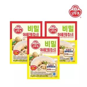 [오뚜기] 비밀 머쉬룸크림컵스프(22gx3) x 3개