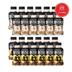 테이크핏 몬스터 43g 350ml 24입(초코바나나맛 12입+고소한맛 12입)