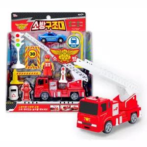 씽크 소방구조대 소방차 소방서 놀이 세트 미니카 자동차