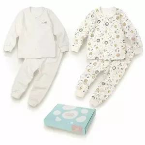 위드오가닉 말띠해 사계절 내의 2종 출산선물세트 호랑이친구