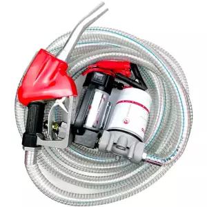 자동 급유기 펌프 주유기 기름펌프 자바라 경유 주입기 등유 농기계 12V 220V