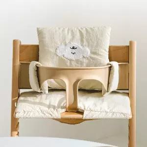 [루나스토리]트립트랩 쿠션 방석 방수 하이체어 커버 세트