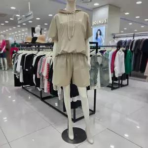 [조이너스]여성 브랜드 25신상 후드 티셔츠 반바지 한벌 세트JAFU5WRB530WPH530_US