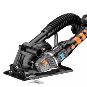 핸드 그라인더 가이드 집진 다각 스탠드 부속 절단대목재 목공톱 톱날 베이