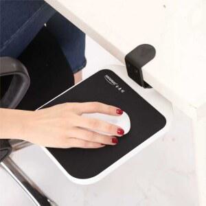 책상 마우스 거치대 연장 트레이 패드 사무실