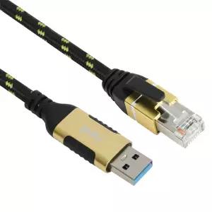 USB3.0 to RJ45 기가비트 이더넷 케이블 2m NX1388 랜선 랜케이블