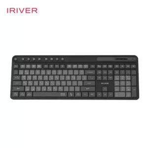 아이리버)무선 블루투스 항균 키보드(MWK601 블랙)/키보드/무소음/저소음/듀얼모드/무선/미니/멀티페어링
