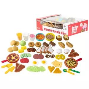 어린이집 음식모형 요리사 베이커리장난감 67p 주방완구 조카선물 창의력놀이 엄마표