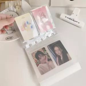 추가 포카바인더 속지 포카홀더 탁상앨범 간편한 사진앨범 포토북 스탠드 3인치