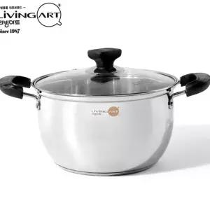인덕션 양수 냄비 다용도 깊은 파스타 스텐 양수 냄비 실버 스테인리스 레인지 조리용 펜냄비 업소용