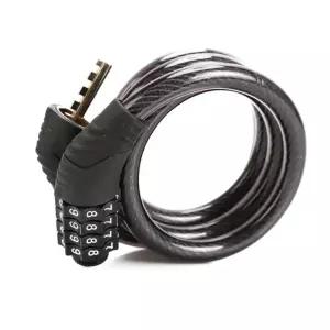 와이어 자전거 자물쇠 열쇠 체인 번호키 도난방지 잠금 장치 1M 도난방지 자물쇠 자전거 번호키 와이어