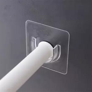 로켓터틀 커튼봉 브라켓 못없이커튼봉