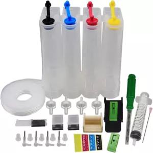 잉크젯 프린터용 HYROOY 연속 잉크 공급 l 컬러 리필 키트 교체용