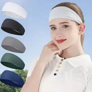 운동 헤어밴드 트레이닝 논슬립 기능성 스포츠 헤어밴드 통기성 쿨링 헬스 폴리에스터 남녀공용 필라테스