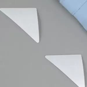 셔츠 카라 말림 방지 와이셔츠 투명 옷깃 카라 고정 스티커 라인 의류 들뜸