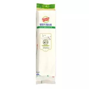 3M 정전기 청소포 먼지포 밀대 먼지 티슈 대형 60매입/쓰리엠/머리카락/동물털/거실/바닥/청소/밀대/부직포