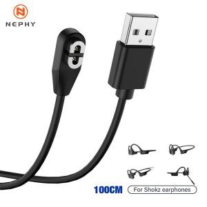 Aftershokz Aeropex AS800/ S803/ S810 Shokz OpenRun Pro 마그네틱 USB/Type-C 충전 케이블용 골전도 헤드