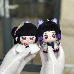 2025년  10cm 애니메이션 데몬 코초 시노부 츠유리 카나와오 피규어 만화 플러시 슬레이어 귀여운 인형 장