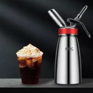 생크림 휘핑기 가스 휘퍼 스프레이 은색 휘핑건 홈베이킹 제빵 카페휘핑기 휘핑 실버