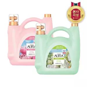아우라 실내건조 용기 5.7L 대용량 섬유유연제 x1개 (2종 택1)