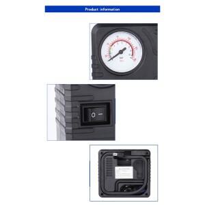 점프 스타터와 에어 컴프레서 (800A 피크 배터리 파워 팩) - LED 라이트 및 듀얼 USB 출력 포함