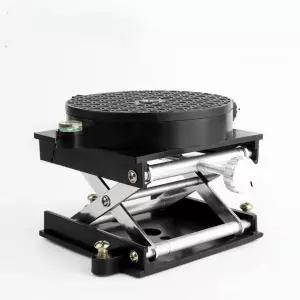 실험실 리프트 테이블 높이조절 실험실리프트 브래킷 미니 플랫폼 대차 탁상형 수동 운반