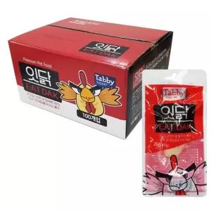 테비 애견간식 테비 잇닭 닭가슴살 20g x 100개