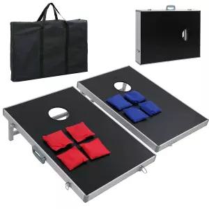 콘홀 보드게임 모래 놀이대 보드 휴대용 아웃도어 테이블