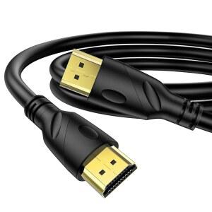 조렌카 8K / 4K HDMI 케이블 6피트(HDMI 2.1 8k@60Hz 48gbps & 4k@120Hz 18gbps)초고속 금도금 커넥터 이더넷 오디오 리턴 비디오 8K4K 풀 HD1080p 3D HDTV 호환 Blu-Ray PS3 /4 /5 /9 ect